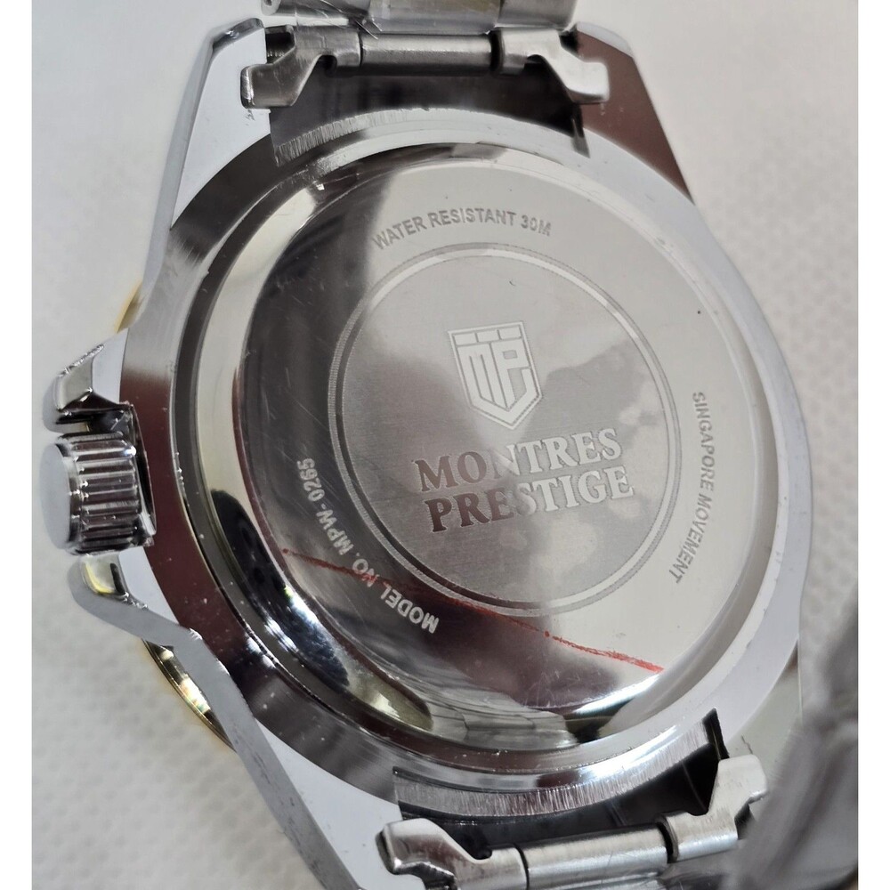 Montres Prestige X Invicta Men's Watch 43mmTwo Tone Gold Steel MPW-0265 - Picture 7 of 7